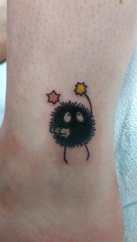 spirited away soot sprites tattoo|49 Stunning Spirited Away Tattoos with Meaning